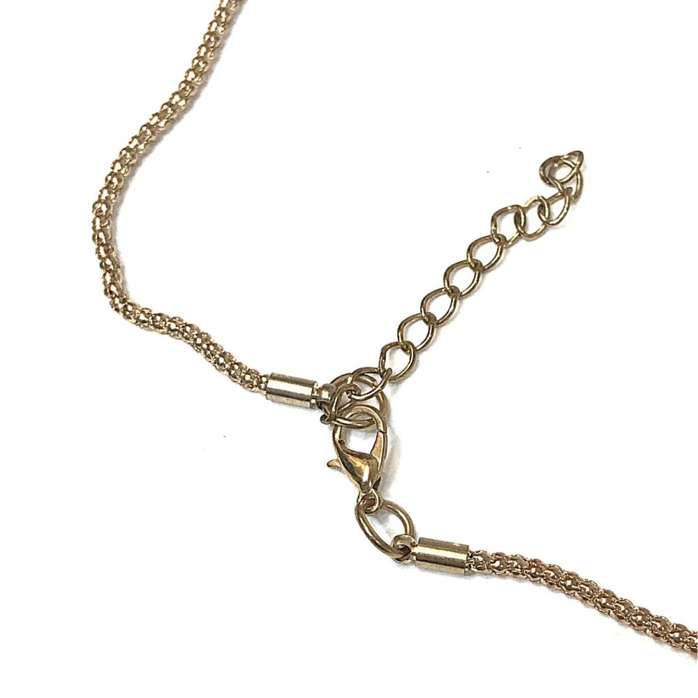 Turtle Pendant Necklace Gold with Enamel Inlay - Picture 7 of 7